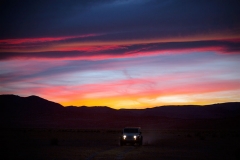 Jeep at Sunset